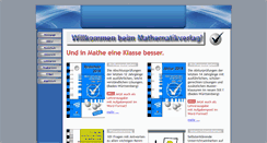 Desktop Screenshot of matheverlag.com